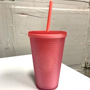 💖Wear Pink💖 Starbucks pink grande studded Tumbler